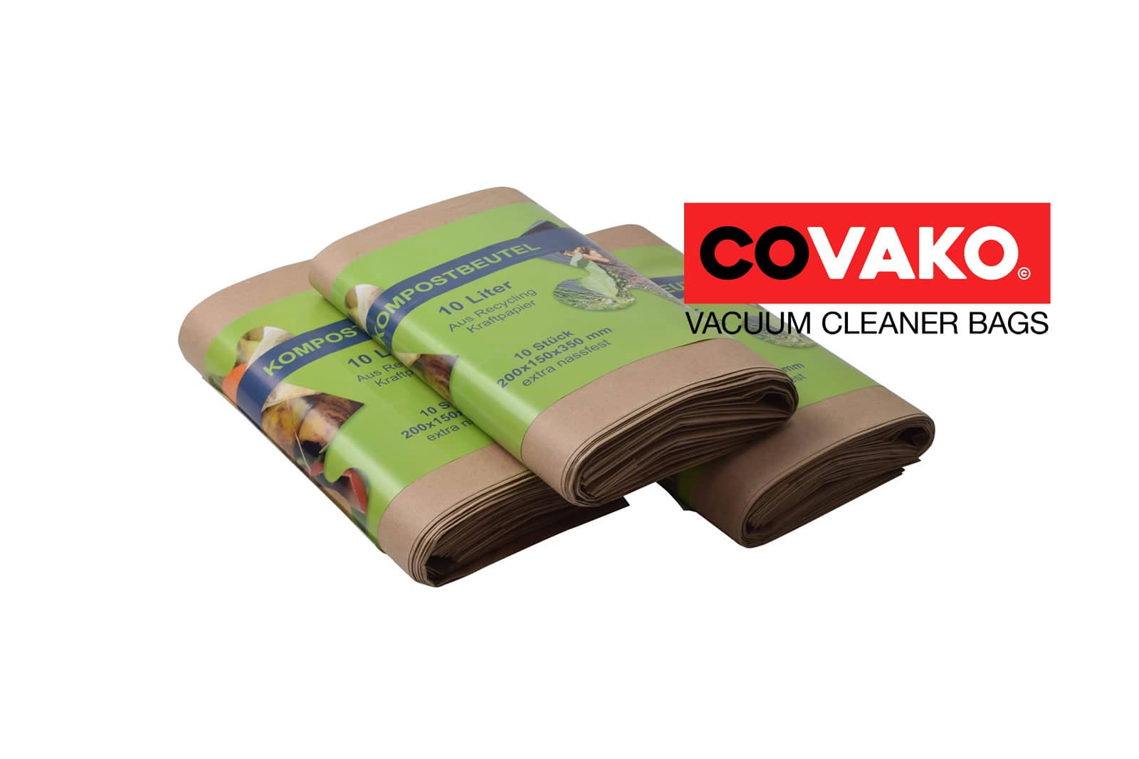 Organic waste bag compostable / Part Item - Biomüllbeutelvacuum cleaner bags