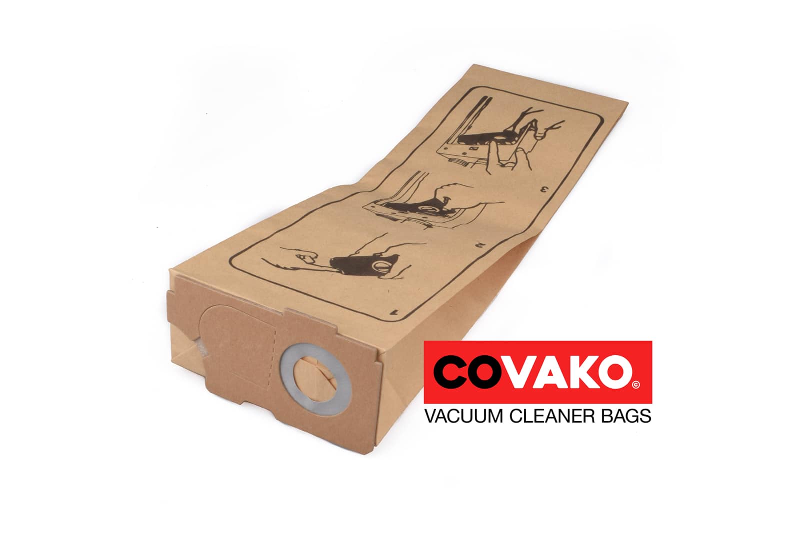 Cleanfix BS 350 / Paper - Cleanfix vacuum cleaner bags