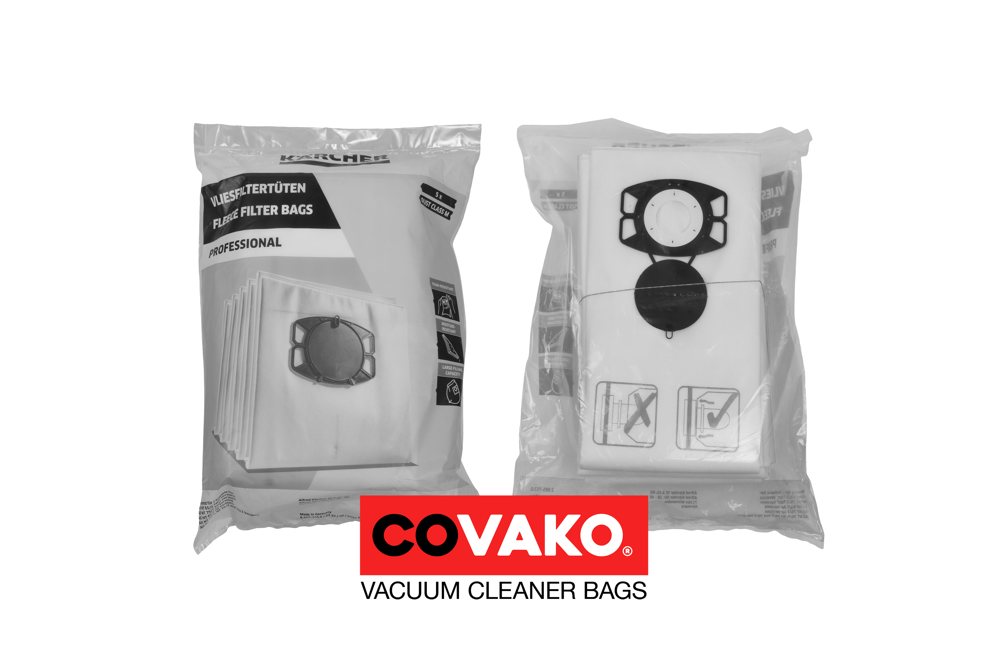 Kärcher NT 65/2 Eco / Synthétique - Kärcher sacs d’aspirateur