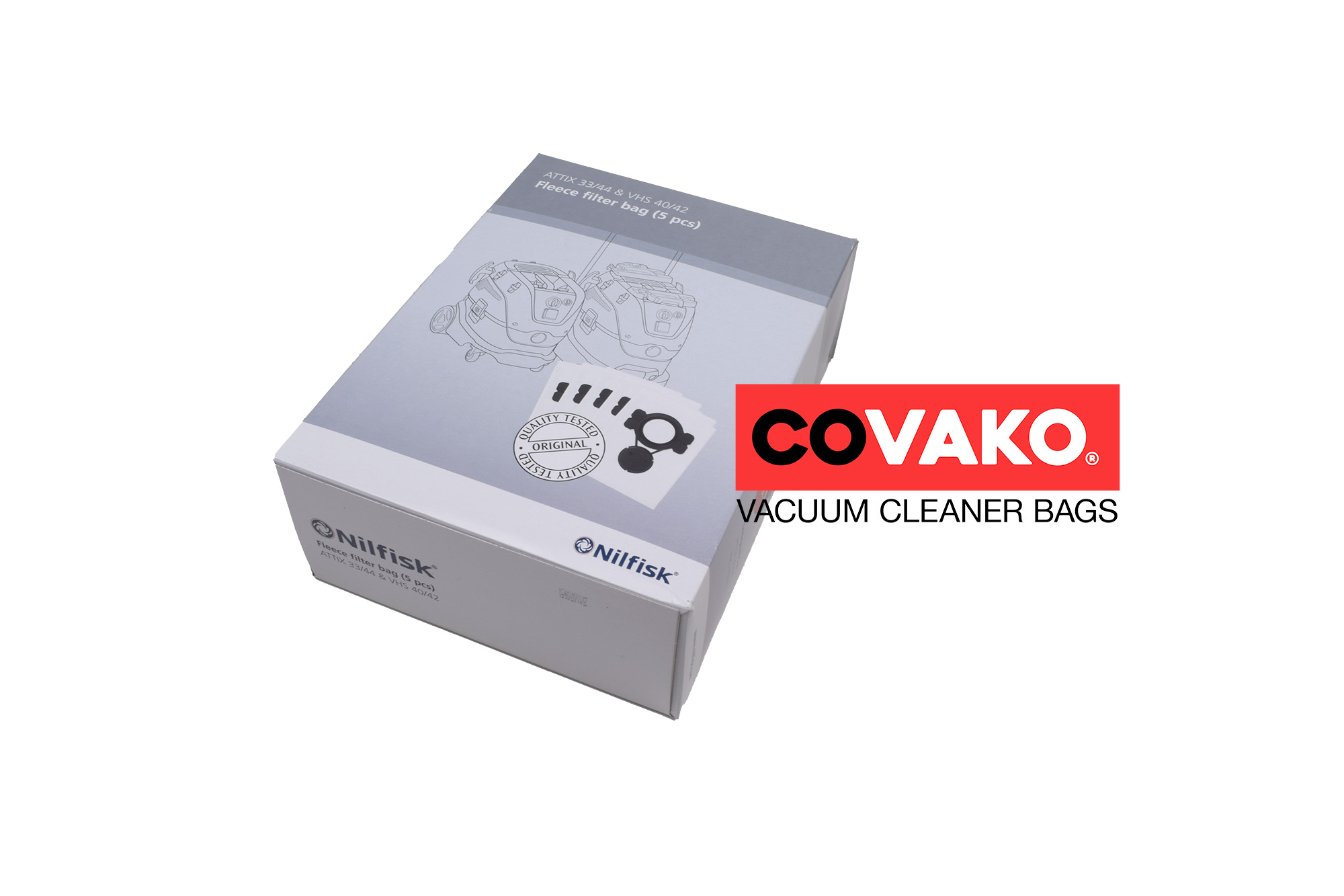 Nilfisk Attix 33-2M IC / Synthétique - Nilfisk sacs d’aspirateur